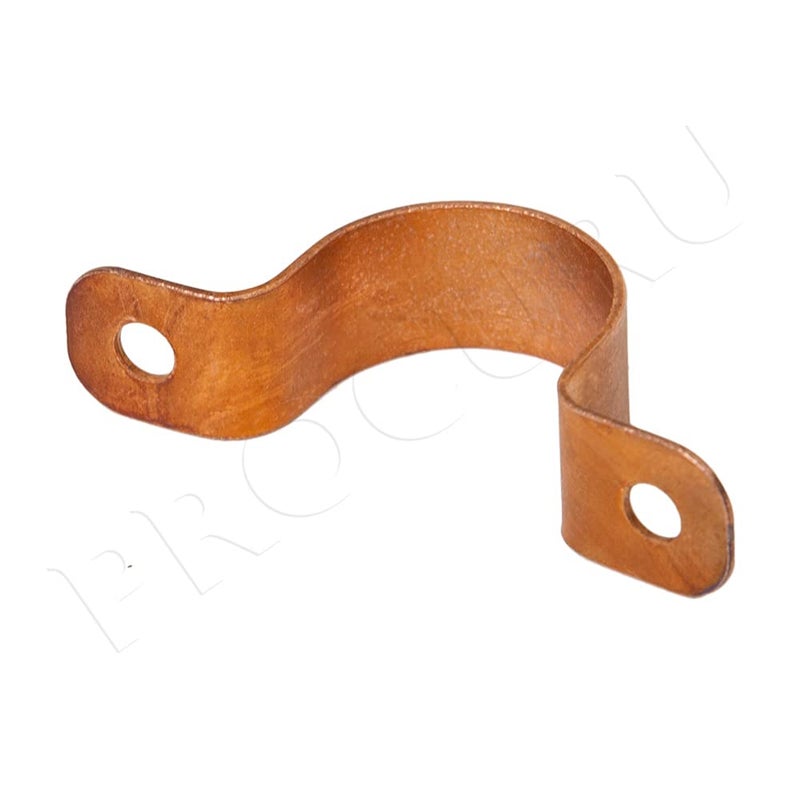 PROCURU 1/2-Inch Copper Pipe Strap, Two-Hole Clamp Mount (1/2", 10-Pack) - Image 4